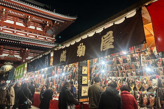 Tokyo Asakusa Sensoji Temple Night Walking Tour - Booking Information