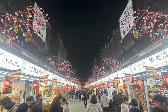 Tokyo Asakusa Sensoji Temple Night Walking Tour - Exploring Asakusas Charm at Night