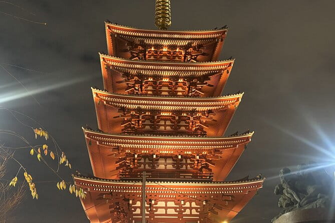 Tokyo Asakusa Sensoji Temple Night Walking Tour - Capturing the Essence of Sensoji Temple