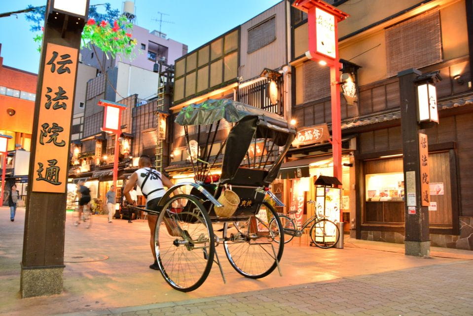 Tokyo: Asakusa Sightseeing Tour by Rickshaw - Accessibility and Policies