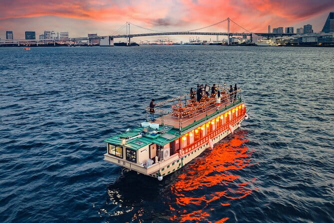 Tokyo Bay Cruise Yakatabune With Dinner Japan Show & Free Drinks - Meeting Point and Logistics