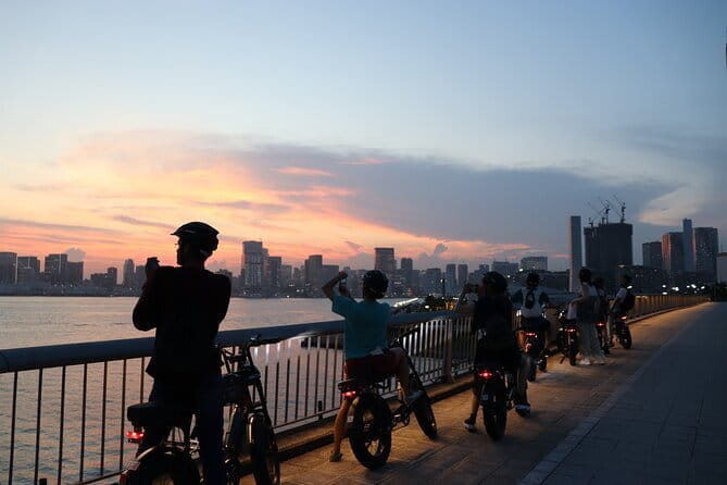 Tokyo Bay Sunset and Night View for 3h E-bike Guided Tour - Pricing and Booking Information