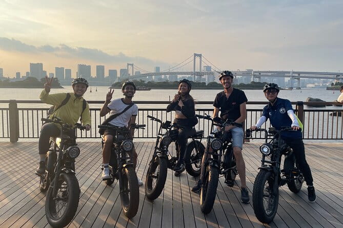 Tokyo Bay Sunset and Night View for 3h E-bike Guided Tour - Meeting and Pickup Details
