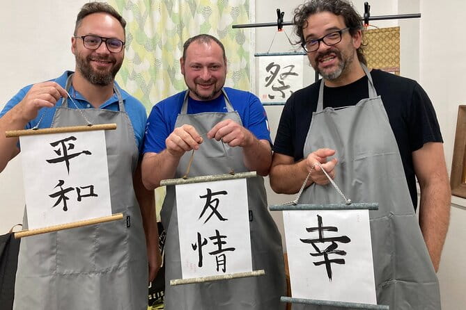 Tokyo: Calligraphy and Kakejiku (Hanging Scroll) Workshop - Accessibility Information
