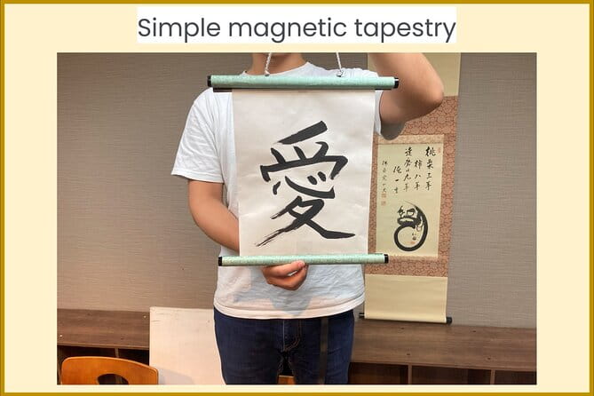 Tokyo: Calligraphy and Kakejiku (Hanging Scroll) Workshop - Materials Provided