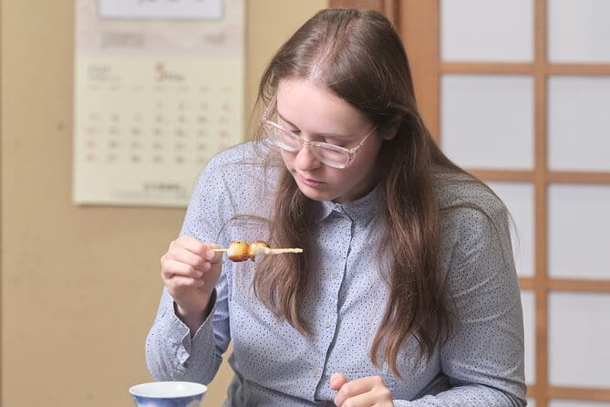 Tokyo Calligraphy Experience Japanese Treats With Green Tea - Indulge in Authentic Japanese Sweets