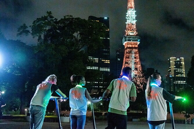 Tokyo E Scooter Night Tour With Tokyo Tower Admission - Whats Included in the Tour
