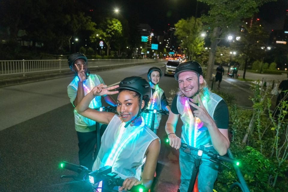 Tokyo E-Scooter Night Tour With Tokyo Tower Admission - Customer Reviews