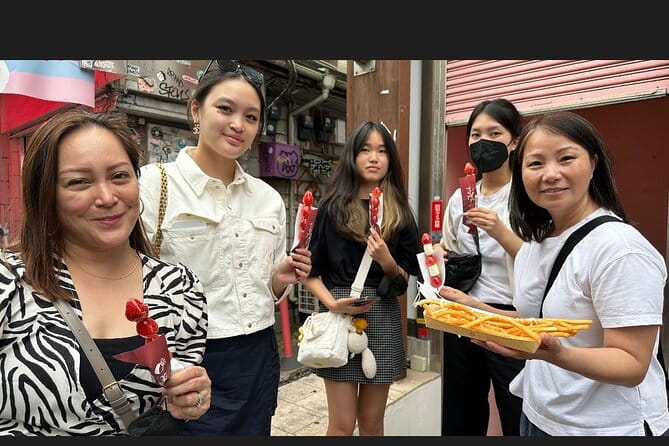 Tokyo Harajuku Fun Food Tour Free For Kids With Friendly Guide - Key Points