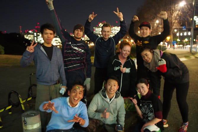 Tokyo Imperial Palace International Group Jog - Inclusions