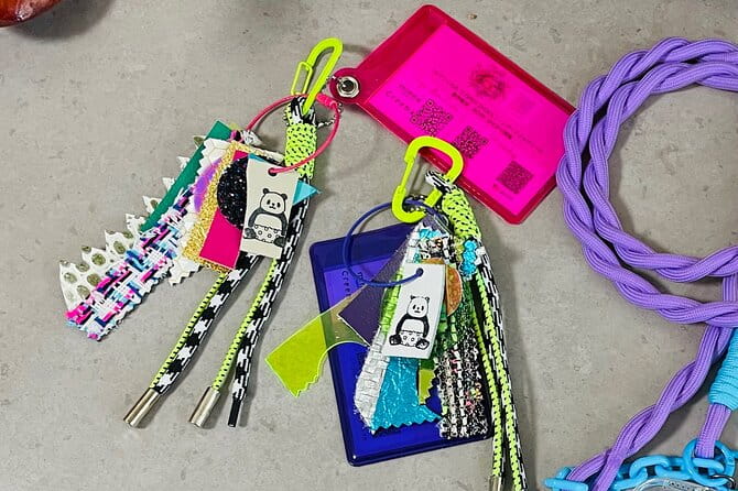 Tokyo Original Keychain and Card Holder or Phone Strap Workshop - What You Will Create