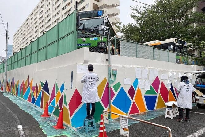 Tokyo Shibuya Giant Mural Art Creation Workshop - Key Points