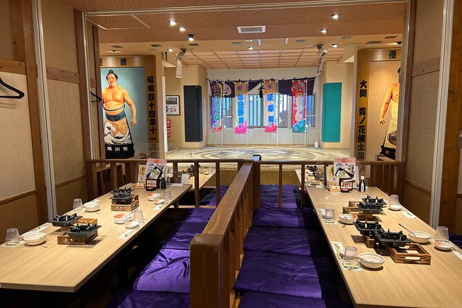 Tokyo Sumo Morning Practice in Ryogoku + Photo Shoot W/ Wrestlers - Exploring the Sumo Stable and Wrestlers