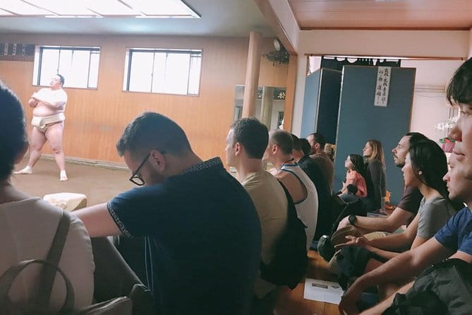 Tokyo Sumo Morning Practice in Ryogoku + Photo Shoot W/ Wrestlers - Photo Opportunities With Sumo Wrestlers