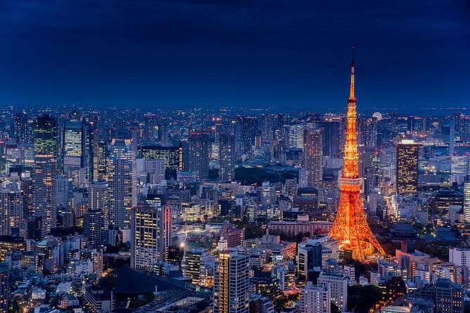 Tokyo Tower Observation Deck Experience With Ticket - The Sum Up