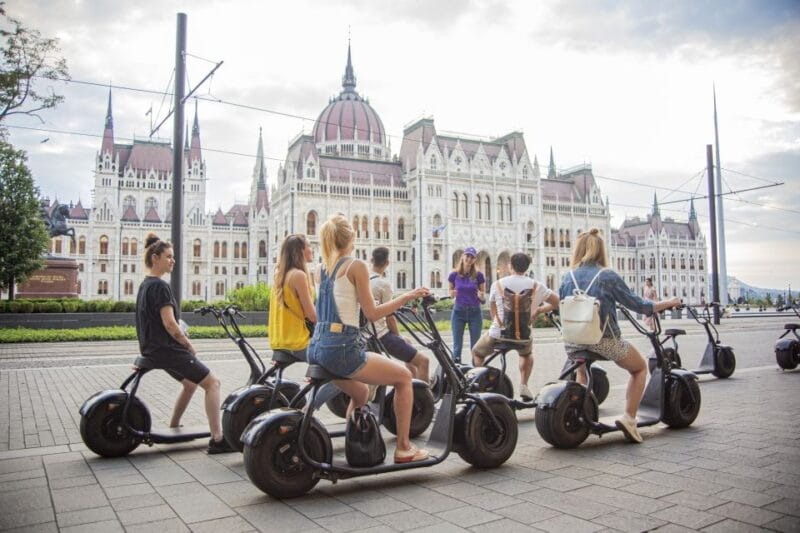 Top sights of Pest downtown on e-scooters incl. Parliament - Exploring Budapest’s Pest on E-Scooters: A Fun, Scenic Ride