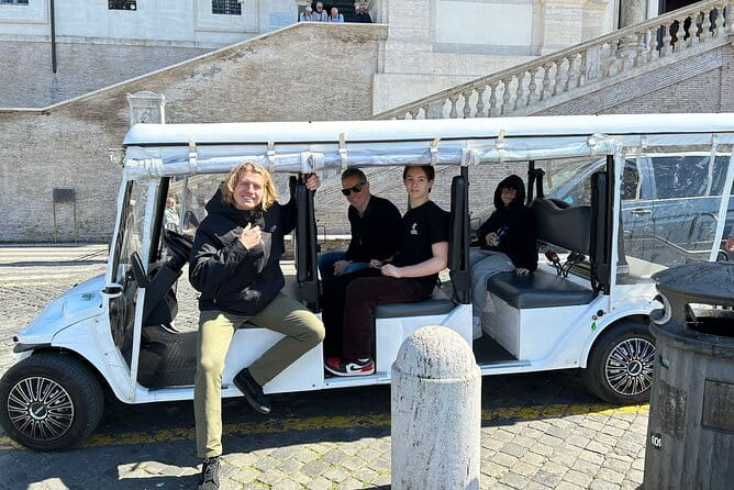 Top Ten Rome Major Attractions Private Tour by Golf Cart - Exploring Rome in Style: The Golf Cart Experience