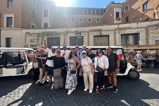 Top Ten Rome Major Attractions Private Tour by Golf Cart - Entry by Entry: Site-by-Site Breakdown