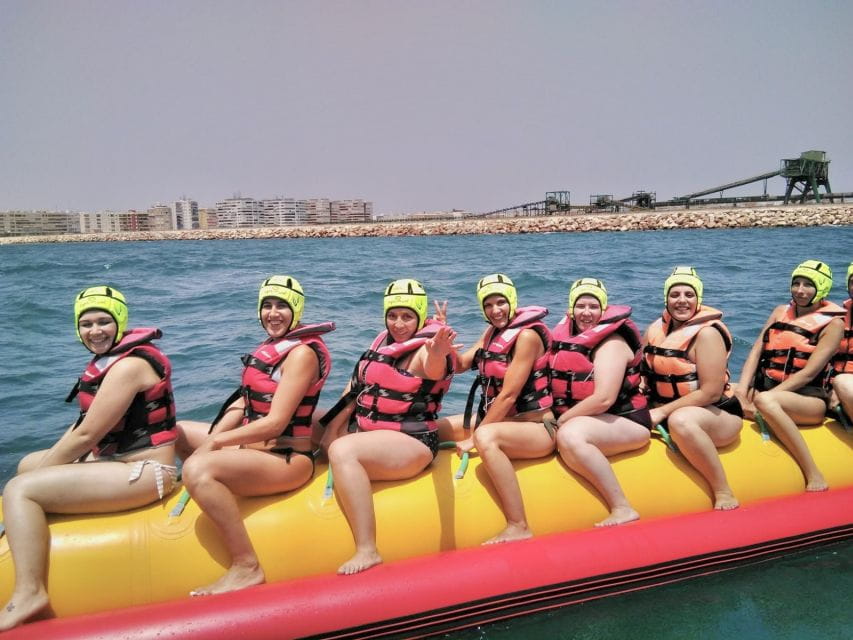 Torrevieja: Banana Boat Ride With Instructor - Key Points