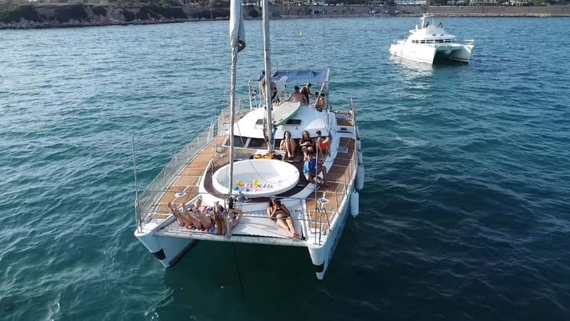 Torrevieja: Catamaran ride and sunset with swimming. - FAQs