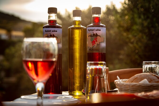 Tour and Wine Tasting in Mykonian Land - Inclusions and Exclusions