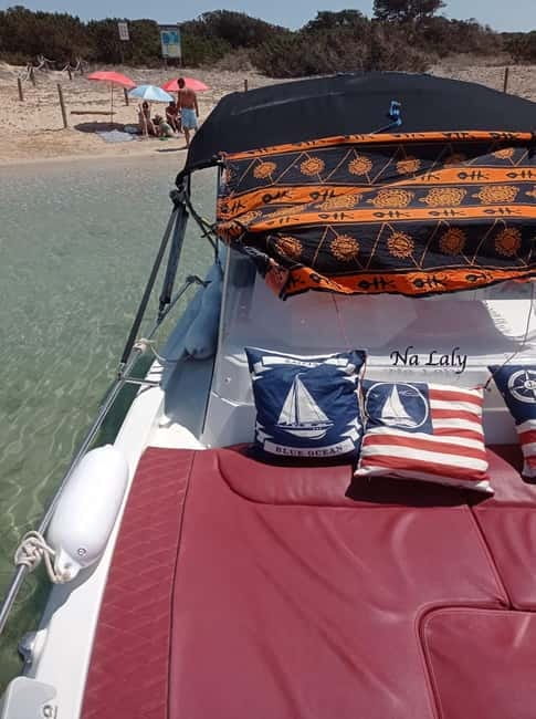 Tour: "Ibiza-Formentera" from the sea in a private boat - Cala Saona and the Coastal Views