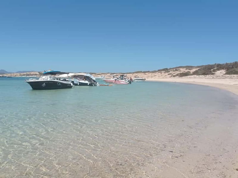 Tour: "Ibiza-Formentera" from the sea in a private boat - Price and Logistics