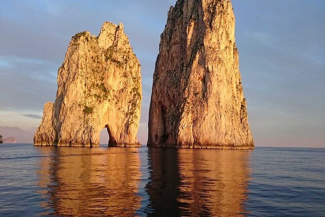 Tour in a Typical Boat of Capri at Sunset (2 Hours) - Included Amenities
