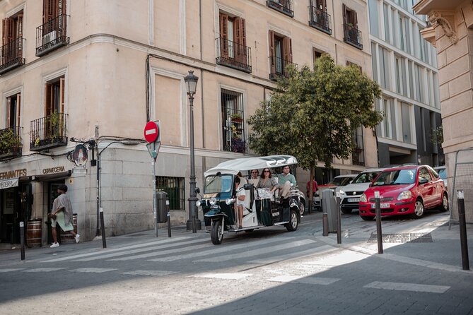 Tour of Historic Madrid in Private Eco Tuk Tuk - Tuk-Tuk Details and Accommodations