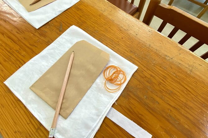 Tradistional Kusaki-zome Dyeing Experience in Kagoshima - Materials and Supplies