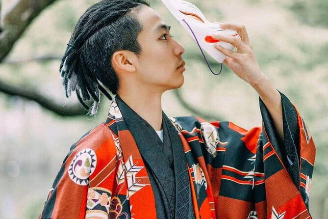 Traditional Fashion Mens Kimono - Language Support