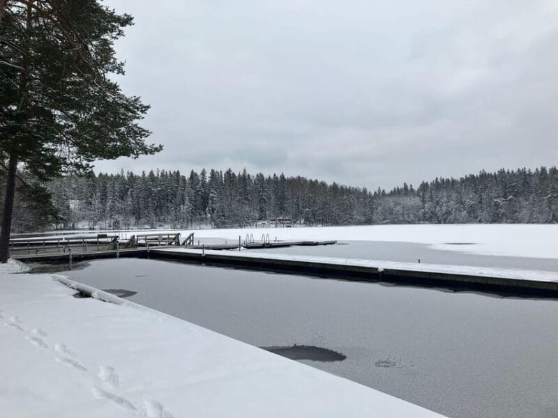 Traditional smoke sauna experience and national park visit - Walking Through Sipoonkorpi National Park