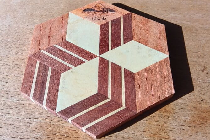 Traditional Yosegi Coaster Making - Yosegi Woodworking Tradition