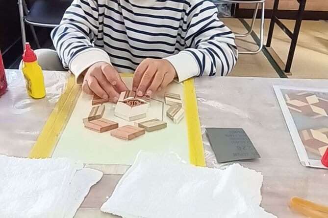 Traditional Yosegi Coaster Making - Art Museum Visit