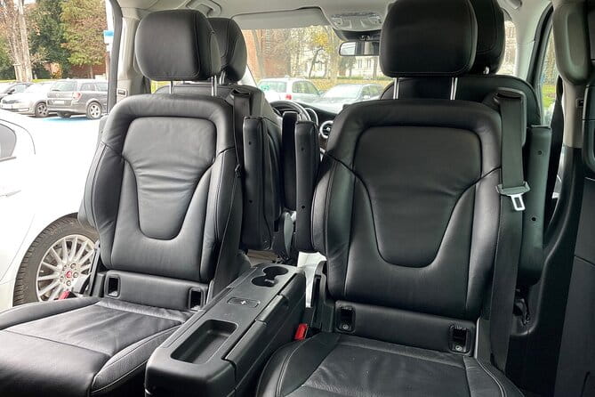 Transfer from the Sofia Airport to your hotel in Sofia by VIP Mercedes V class - The Experience: From Sofia Airport to Your Hotel in Style