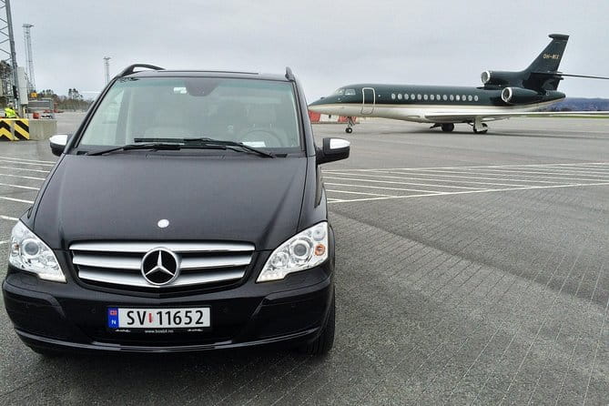 TRANSFER, STANDARD, 1-7 PAX: Bergen airport transfer - Key Points / Takeaways