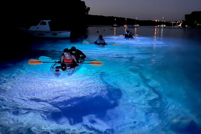 Transparent Kayak Night Glow Experience From Pula - Kayak Specifications