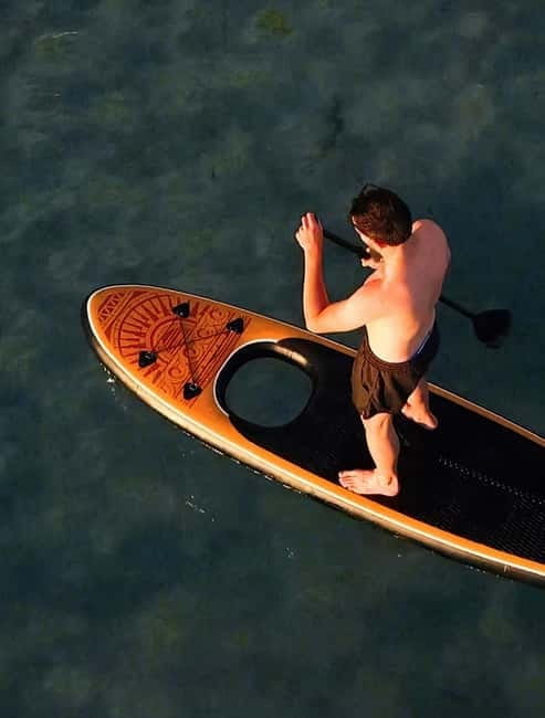 Transparent Stand Up Paddle Rental (single-seater) - Key Points / Takeaways
