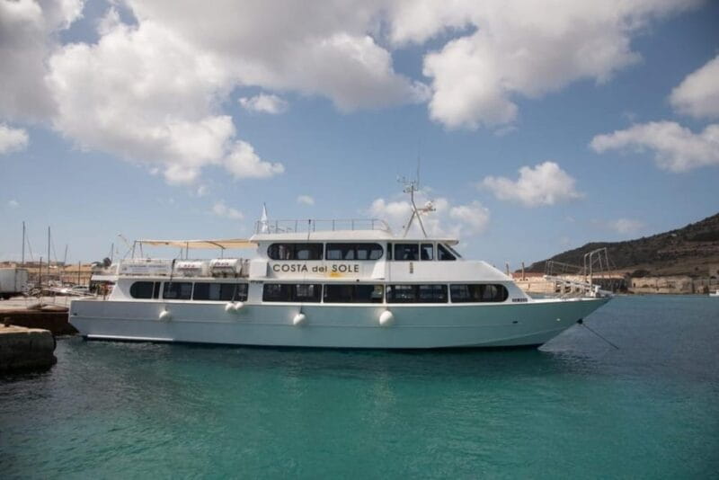 Trapani: Mini-cruise to Favignana and Levanzo - The Journey Begins: Leaving Trapani