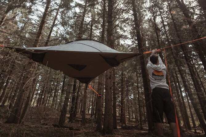 Tree Tents Experience - E-bike Tour - The Unique Appeal of Sleeping in Tree Tents