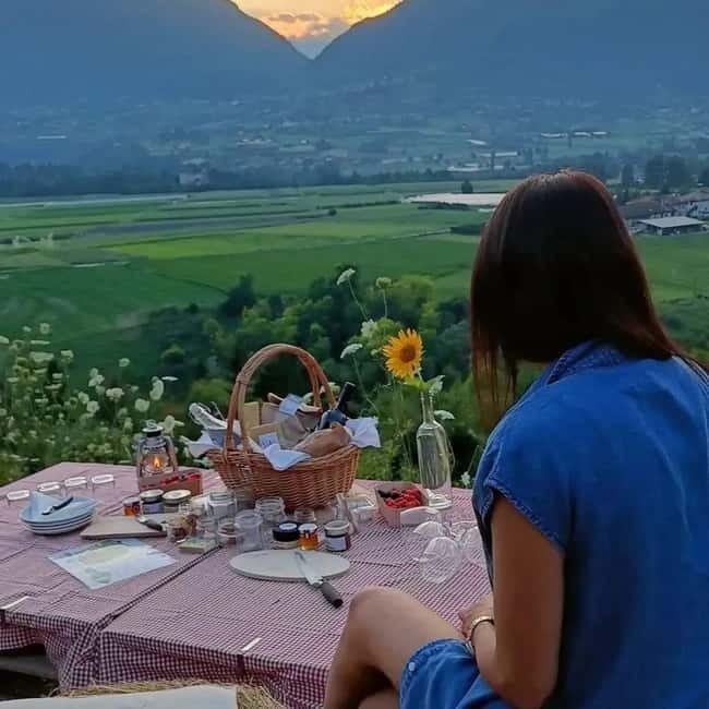 Trentino Agriconda: Magical Picnic at Sunset basket in Comano - Cost, Booking, and Practical Tips