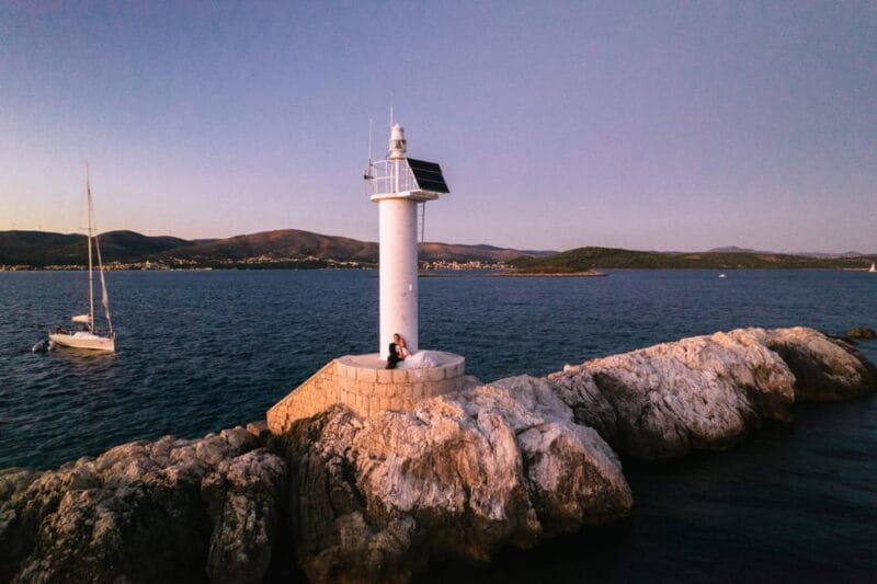 Trogir: Sunset sailing - Trogir: Sunset Sailing – A Romantic Adventure in Dalmatia