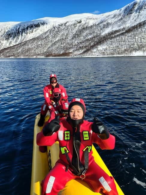 Tromsø: Banana Tube Ride with Arctic Floating - FAQ