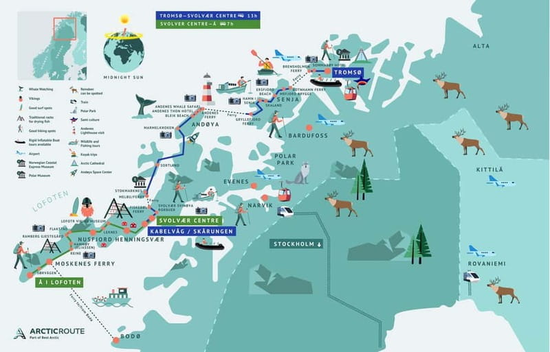 Tromsø: Senja Island Hiking Day Trip with Bus and Ferry - Key Points / Takeaways