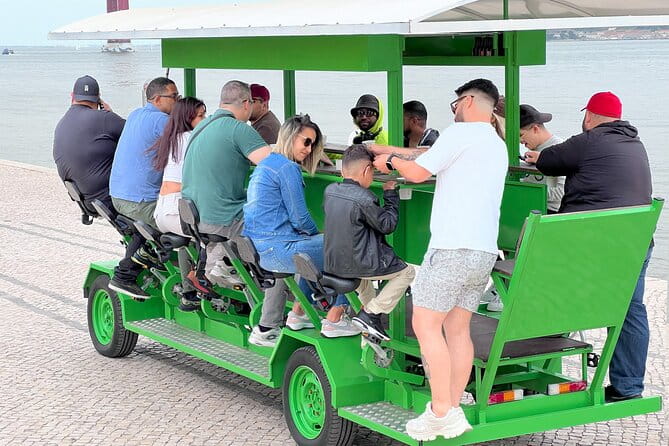 Tropical BeerBike in Tejo River Lisbon - Introducing the Tropical BeerBike Experience in Lisbon