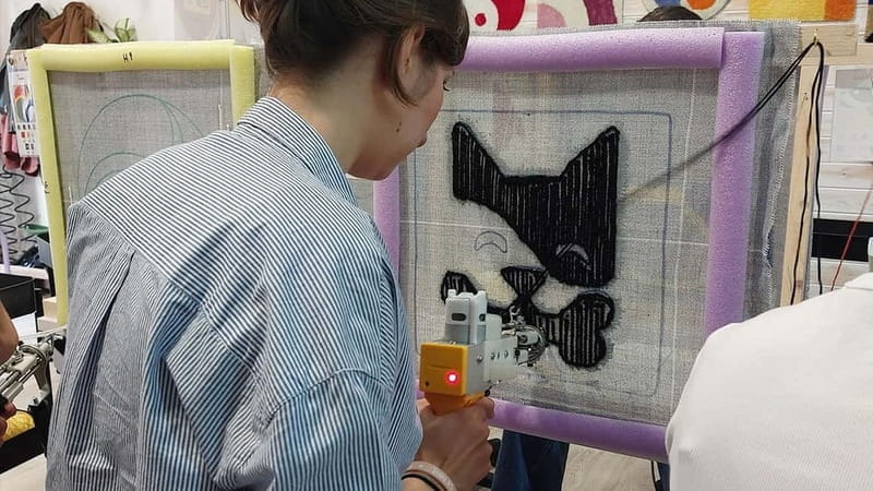 TUFTING: Learn how to make a rug during a fun class in Valencia. - Key Points / Takeaways