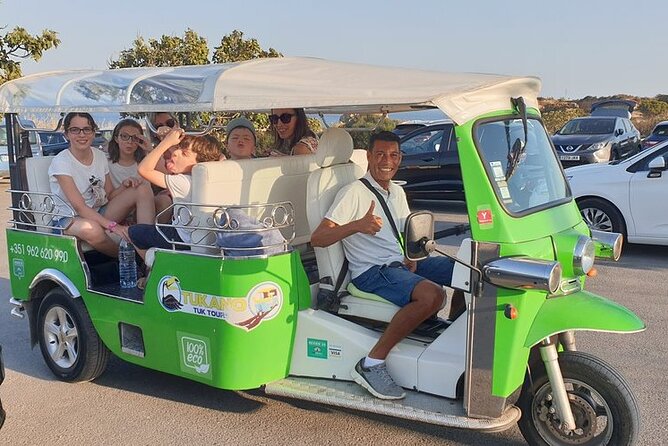 TUK Tuk Tour Around Lagos Old & New Town & Beaches - Best Way to Know Lagos - Camilo and Donna Ana Beaches
