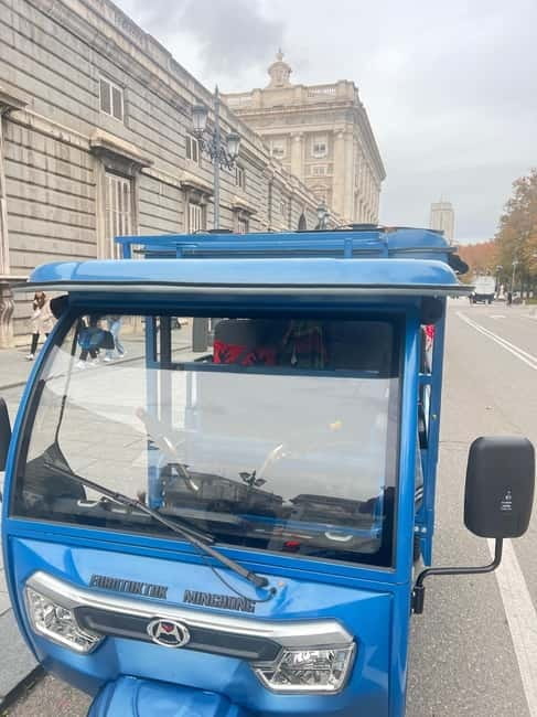 Tuktuk historical tour of Madrid 1 Hr in a fun and original way - A Unique Way to Discover Madrid: The Tuktuk Historical Tour