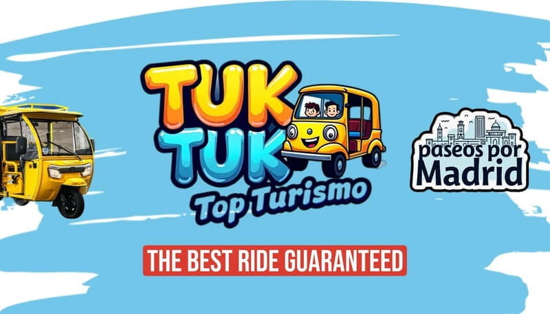 Tuktuk historical tour of Madrid 1 Hr in a fun and original way - Key points / Takeaways