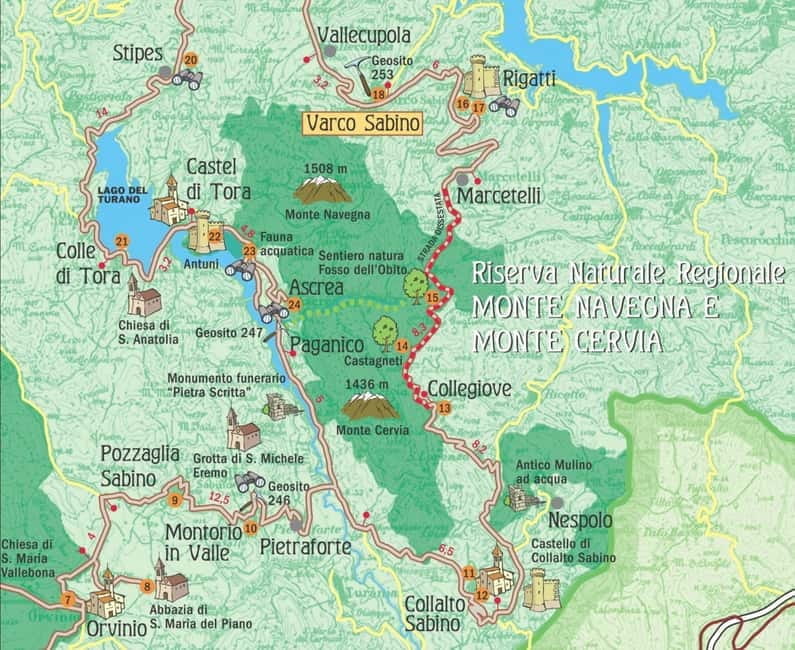 Turano Lake: full day trip with Hike, Castle, Tour and Lunch - Discovering the Quiet Charm of Lazio’s Hidden Corner